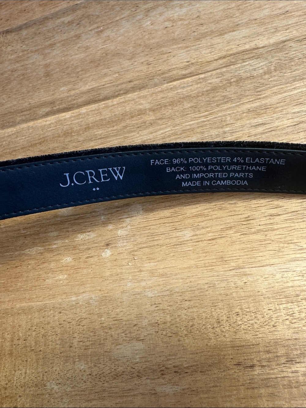 J.Crew Factory velvet belt (Style #CO690) NWT - Picture 4 of 7